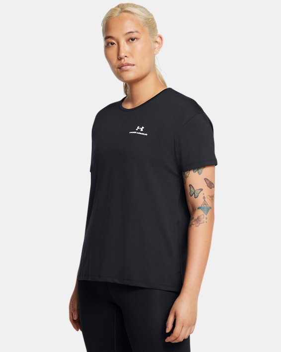 Under Armour Women's Vanish Energy 2.0 Short Sleeve T-Shirt Black 1379141