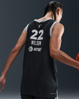 Nike A'ja Wilson Las Vegas Aces Dri-FIT WNBA Victory Jersey Black HF0996-010