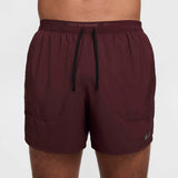 Nike Stride Dri-FIT 13cm Brief-Lined Running Shorts Burgundy Crush/Black - DM4755