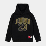 Jordan 23 Fleece Pullover Grade School Hoodie Black 95C479-K5X