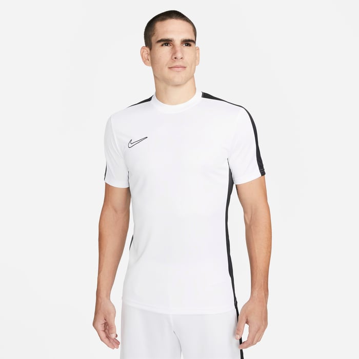 Nike Academy Men's Dri-FIT Short Sleeve Football Top White DV9750
