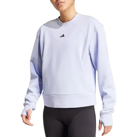 Adidas D4T Knit Crew Sweatshirt Violet Tone S2550WTR410