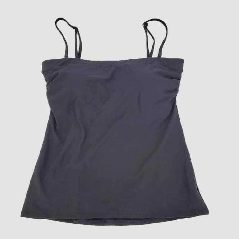 Calia Strappy Back Bikini Swim Top Pure Black WSA23304