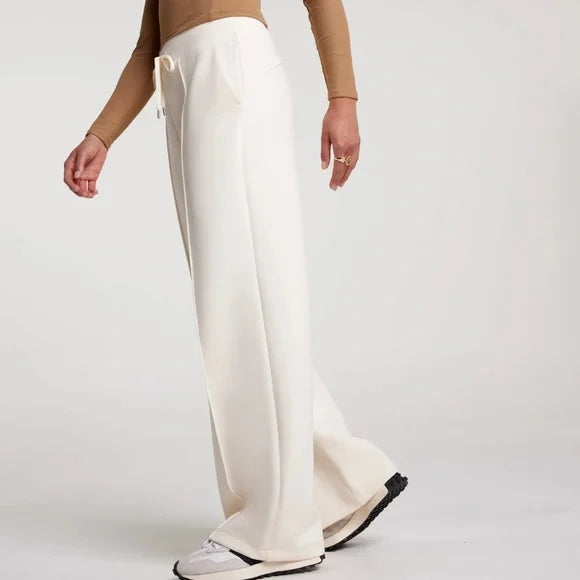 Calia Scuba Wide Leg Pant Light Cream WAX24400