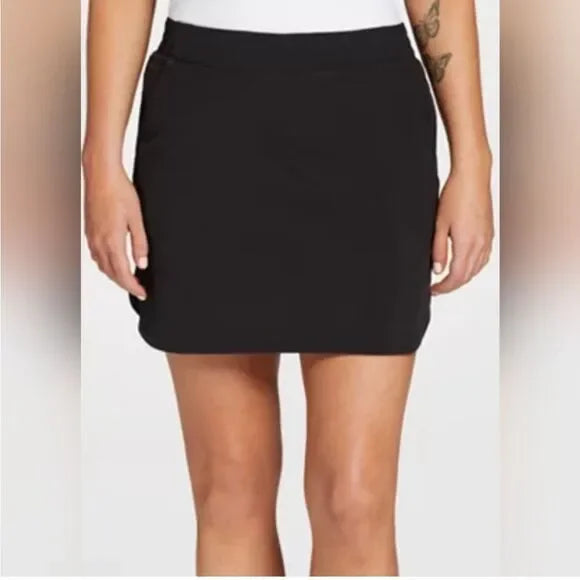 CALIA Women's 16" Birdie Golf Skort Pure Black WCG17020