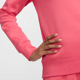 Nike Sportswear Phoenix Fleece Oversized Crewneck Sweatshirt Aster pink - DQ5733FA24