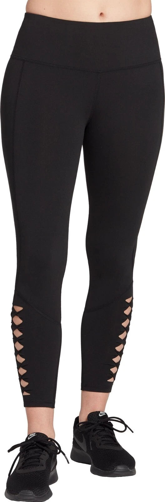 DSG Sliced Ankle 7/8 Legging Pure Black - DAW15304