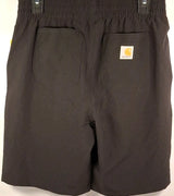 Carhartt Boys Rugged Flex Ripstop Work Shorts Caviar Black CH8321