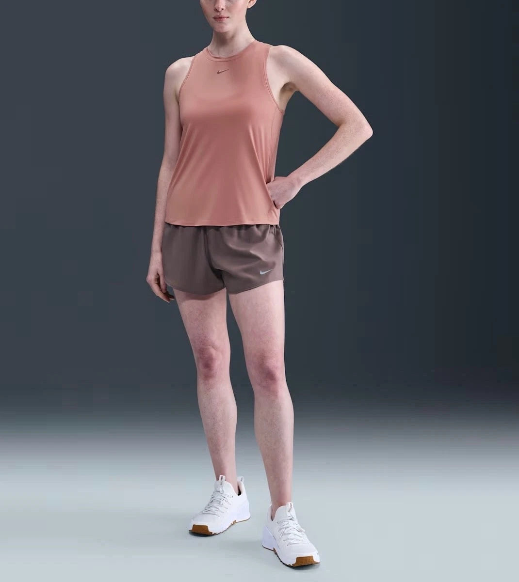 Nike One Classic Dri-FIT Tank Top Women Rust Pink FN2808FA25