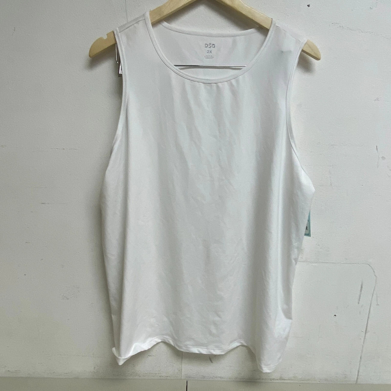 DSG Women’s Compression Tank Pure White DAW20506WP