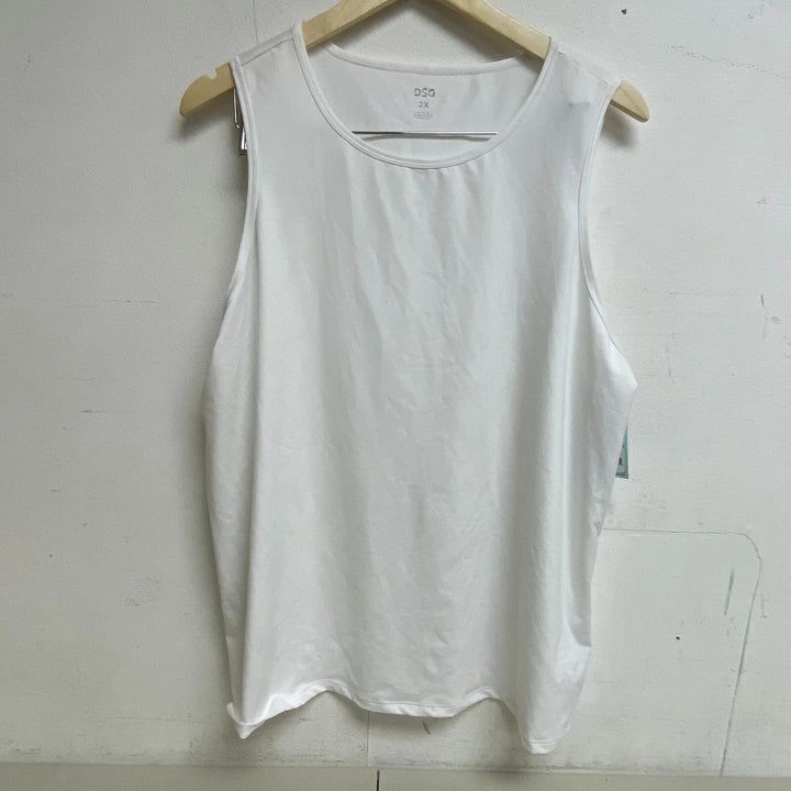 DSG Women’s Compression Tank Pure White DAW20506WP