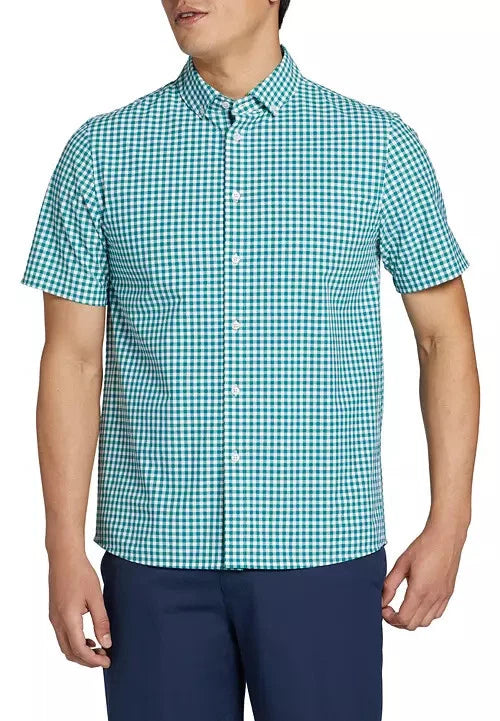 Walter Hagen Clubhouse Green/White Gingham MGA11561