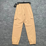 Nike Russell Wilson Boys Cargo Jogger Pants Beige 9Q0701