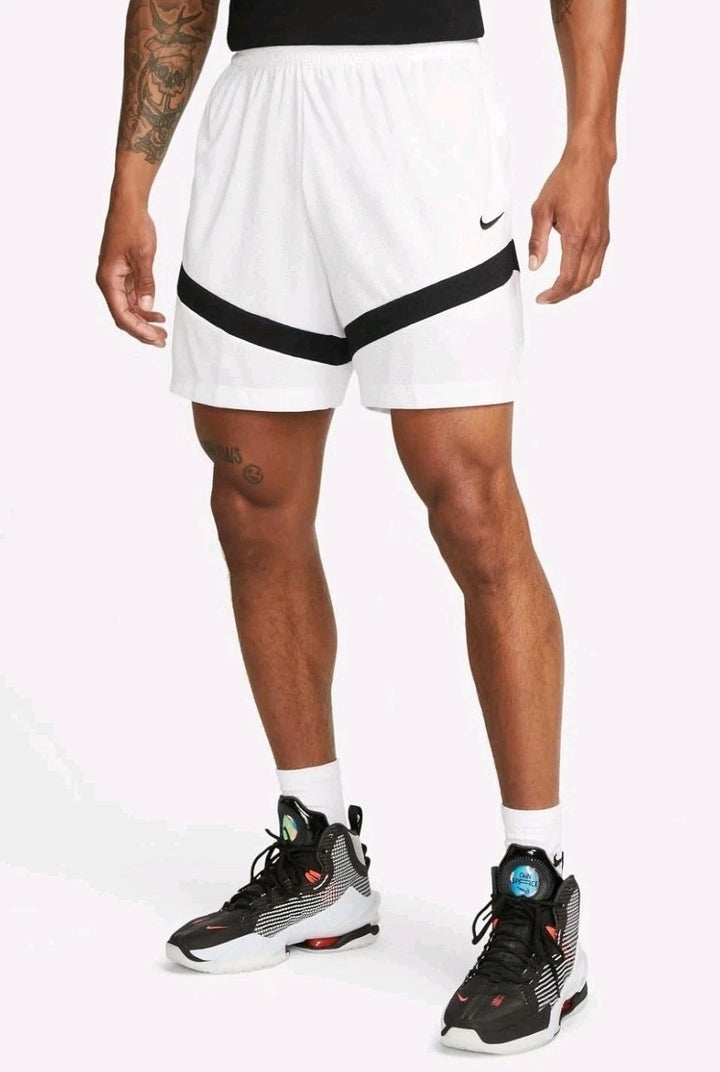 Nike Icon Dri-FIT 6" Basketball Shorts Men White FQ5527