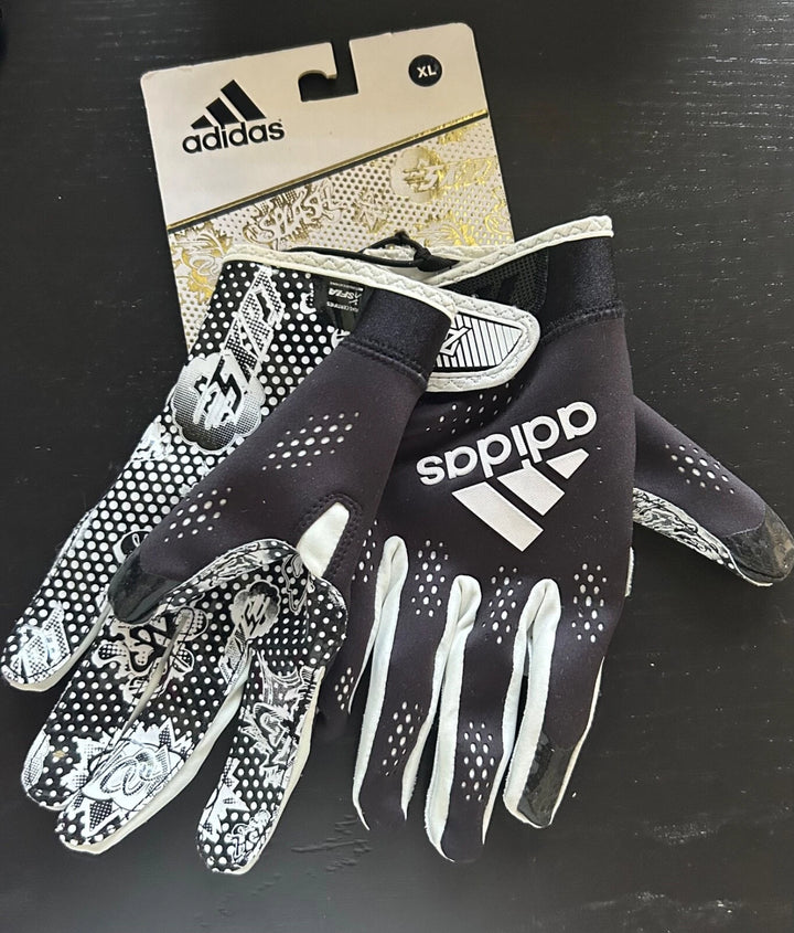 Adidas Grip Tack Football Gloves Black AF1431