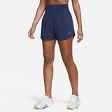 Nike One Women's Dri-FIT Ultra High-Rise 3" Brief-Lined Shorts Armory Navy DX6642FA24