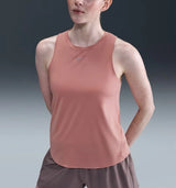 Nike One Classic Dri-FIT Tank Top Women Rust Pink FN2808FA25