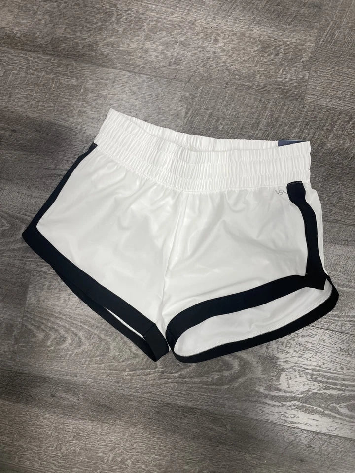 DSG Mesh Stride Athletic Shorts Pure White - DAW14206