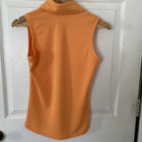 Walter Hagen Shirt Women’s Clubhouse Sleeveless Golf Polo Solar Orange WGH11800F