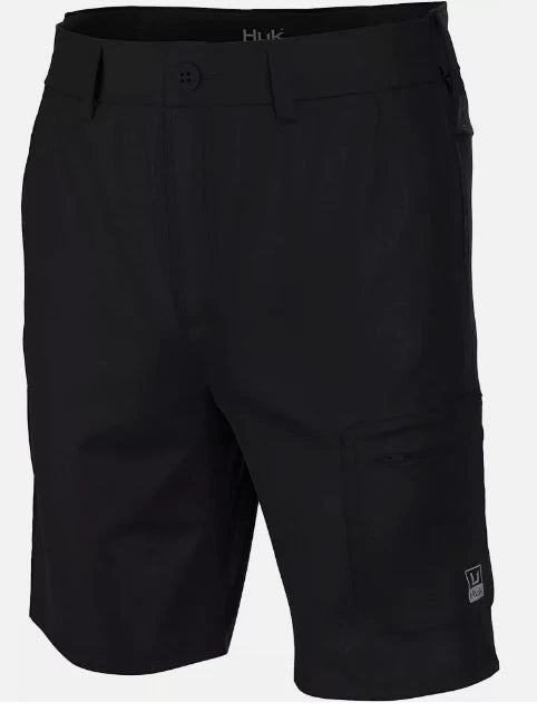 Huk Next Level Fishing Shorts Men Black H2000171