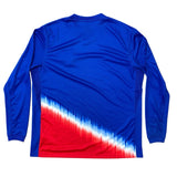 Nike Team USA 2024 Men's Long Sleeve Soccer Jersey Blue FJ1263-417-CP10