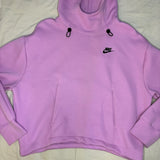 Nike Sportswear Tech Fleece Oversized Hoodie Women Pink FV6322HO24